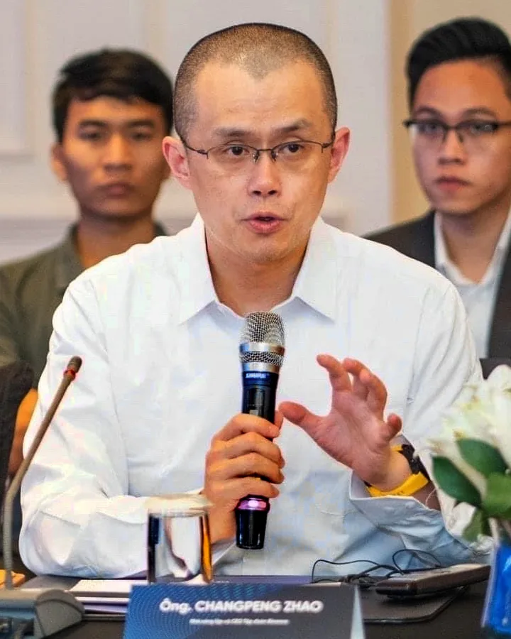 Public photograph of Changpeng Zhao