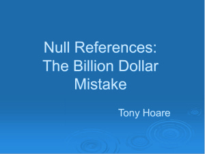 null null